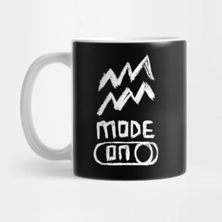 Aquarius Mode ON, Zodiac Sign Mug